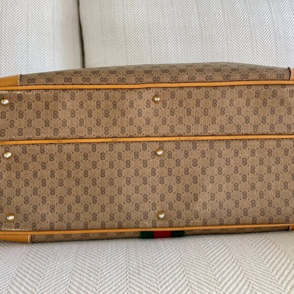 Authentic Vintage Gucci Travel Weekender Bag – Made in Italy - Picture 5 of 13